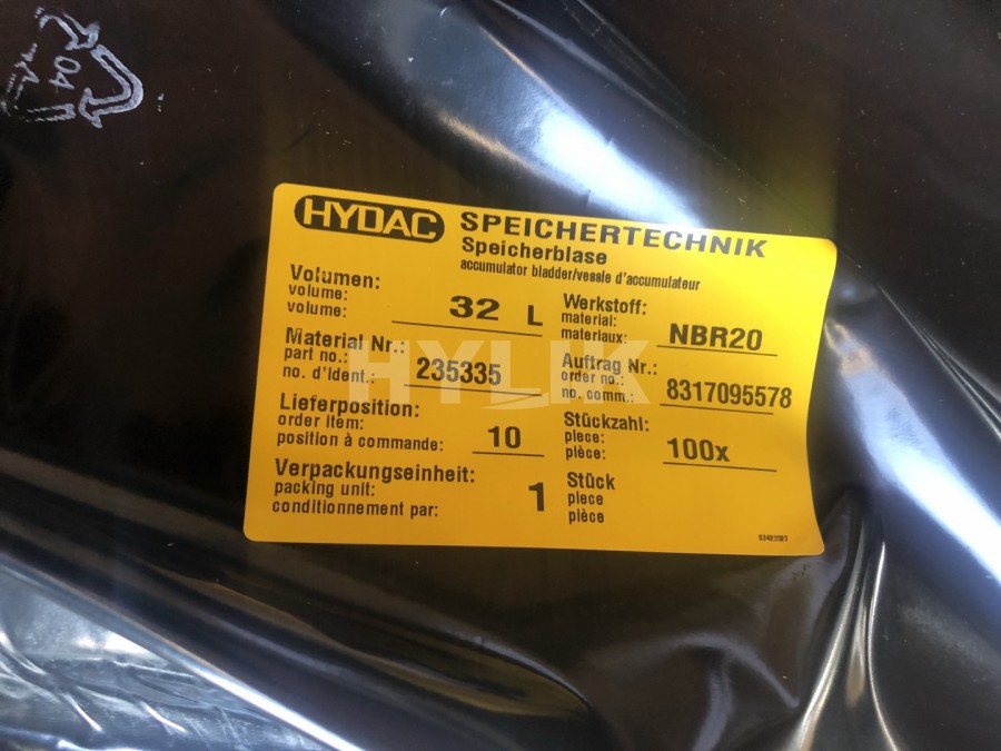 32L*7/8-14UNF 22MM  NBR20/P460 235335