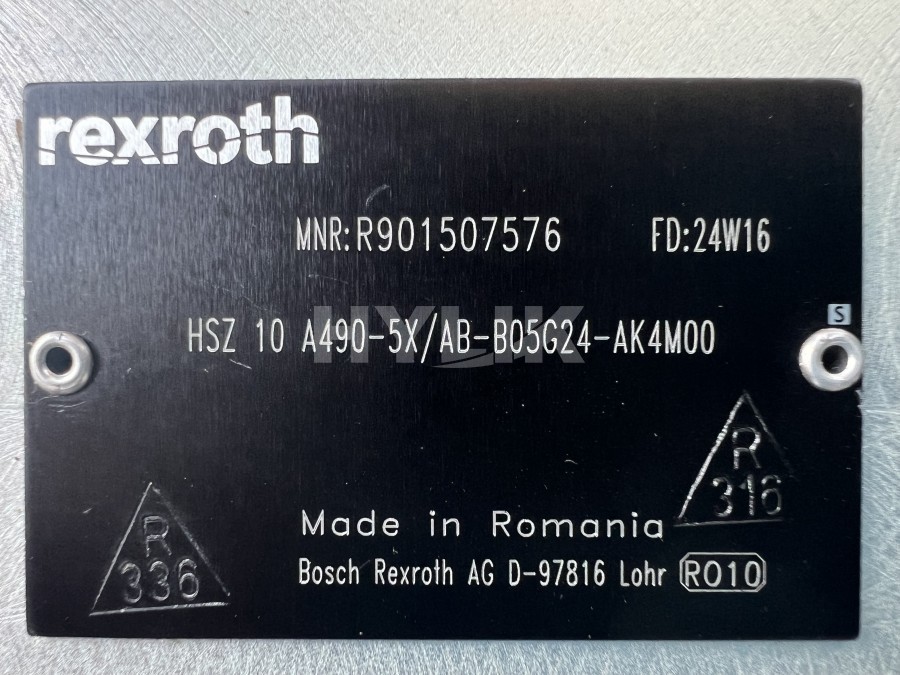 R901507576  HSZ10A490-5X/AB-B05G24-AK4M00